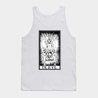 The Devil Tarot Card Tank Top